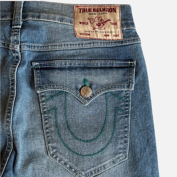 True Religion Other - NEW TRUE RELIGION MENS ROCCO RELAXED SKINNY FLAP JEANS Light Wash 32x32 MSRP$159
